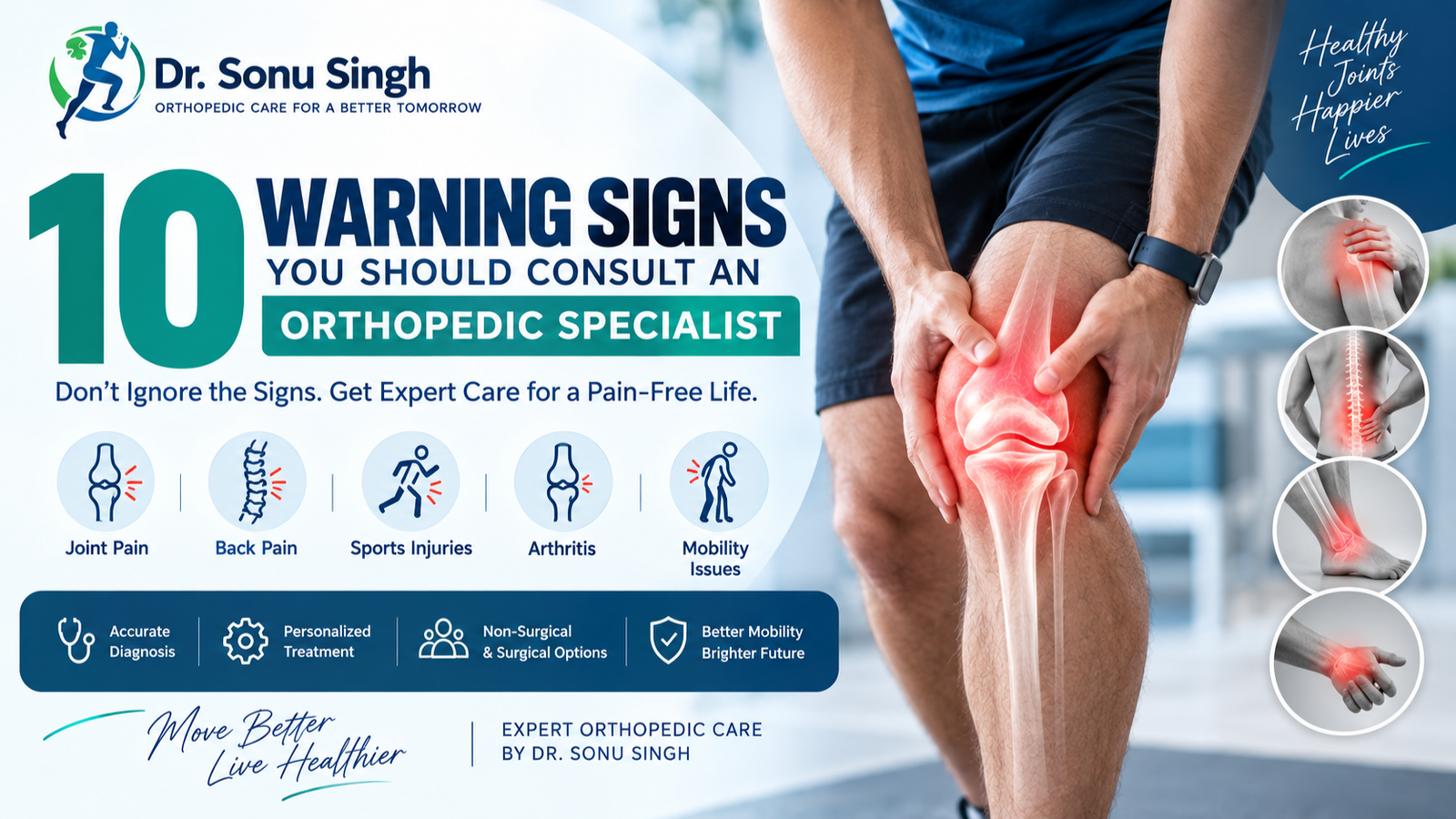 10 Warning Signs You Should Consult an Orthopedic Specialist